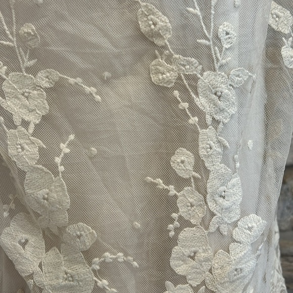 Mesh overlay top - Picture 4 of 8